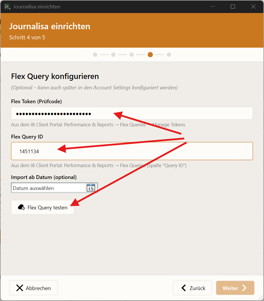 Wizard – Verbindung erfolgreich